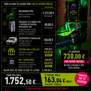 Superoferta Bolirana PRO + Sistema Full 360